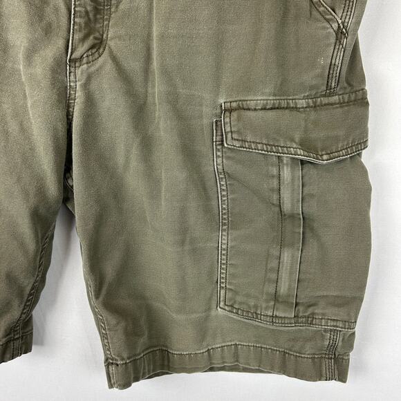 Carhartt Rugged Flex Relaxed Canvas Cargo Work Short Tarmac 10" Inseam Size 38 - Picture 3 of 10